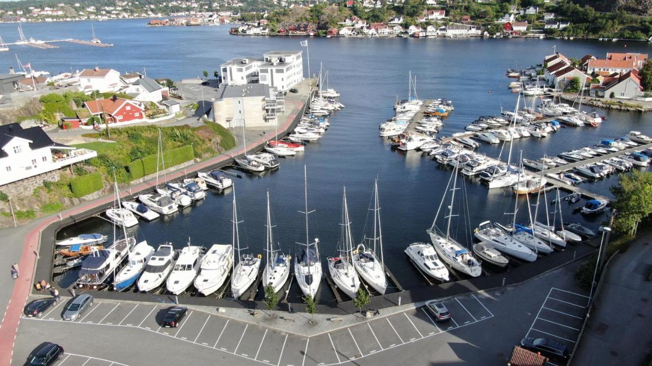Nice Apartment Close To The Sea With Parking And Garden Арендаль Экстерьер фото