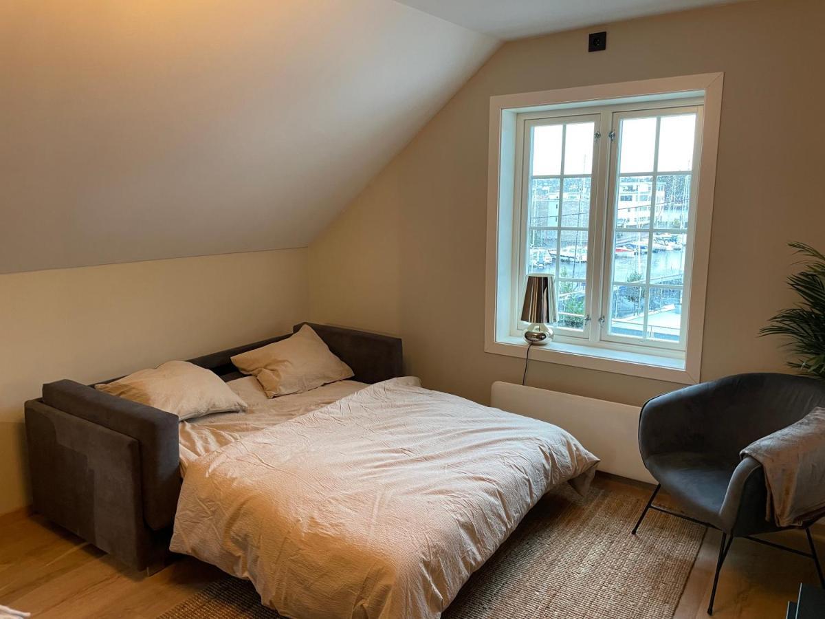 Nice Apartment Close To The Sea With Parking And Garden Арендаль Экстерьер фото